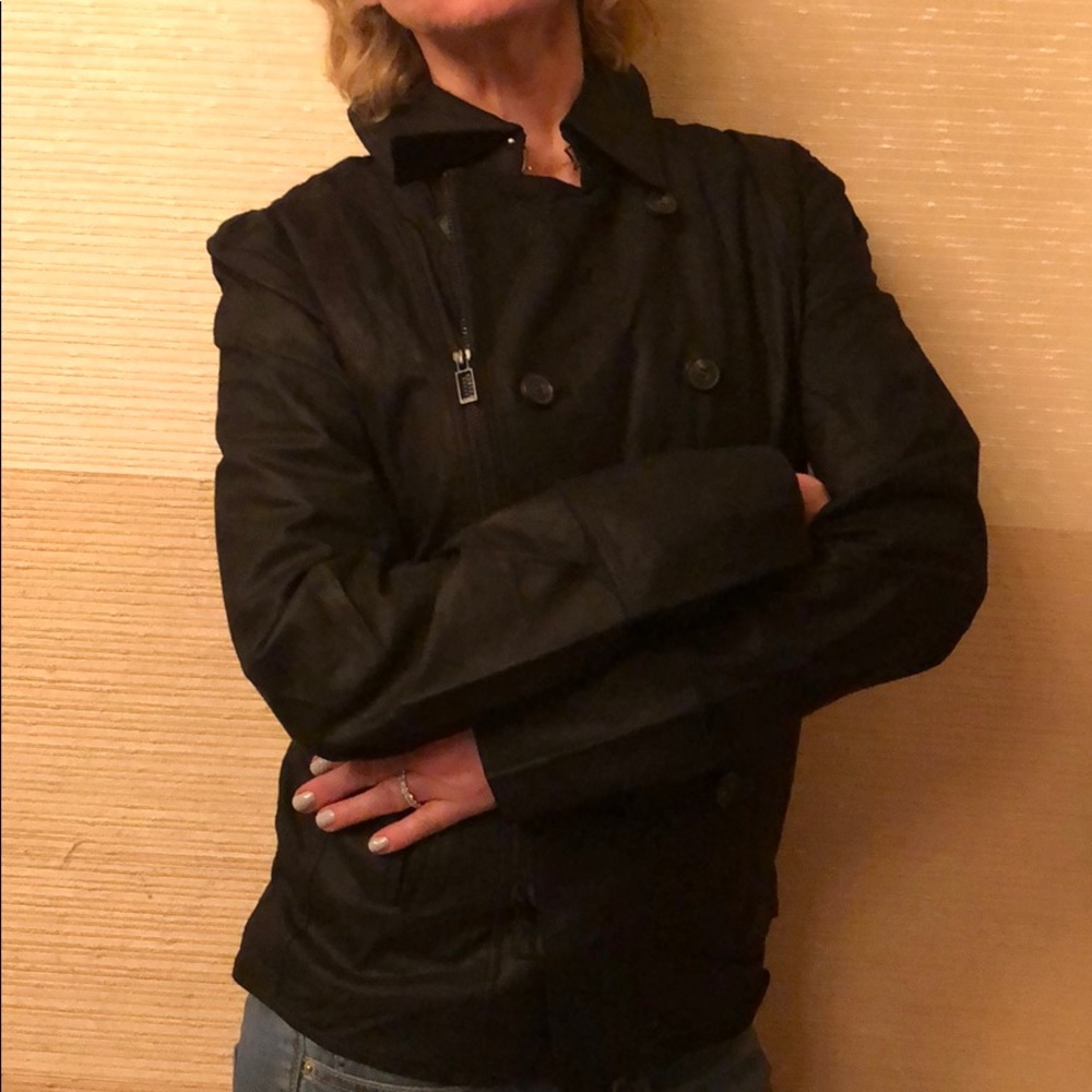 Unisex Ancil leather jacket new with tags